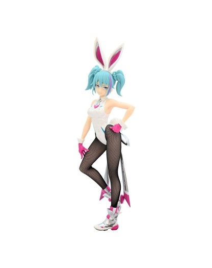 Hatsune Miku BiCute Bunnies PVC Statue Hatsune Miku Street Pink Color Ver. 30 cm