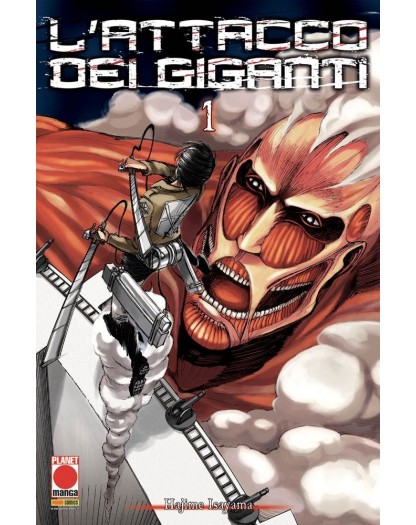 L’Attacco dei Giganti 1 –  Ristampa -  Panini Comics – Italiano