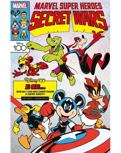 Amazing Spider-Man 33 – Variant Disney100 Paolo De Lorenzi – L’Uomo Ragno 833 – Panini Comics – Italiano