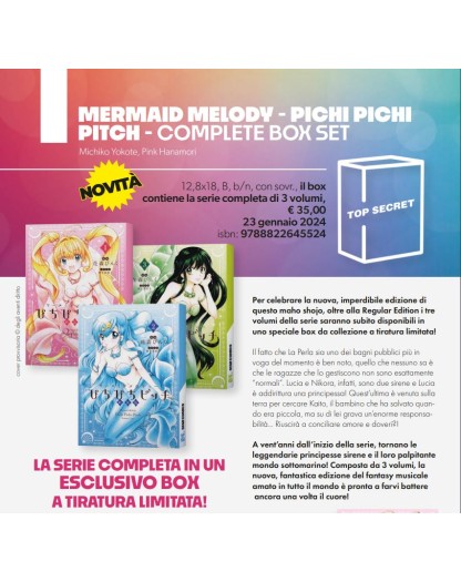 Mermaid Melody - Pichi Pichi Pitch - Complete Box Set – Edizioni Star Comics – Italiano