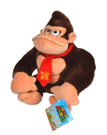 Donkey Kong Personaggio Super Mario - Peluche Cm.30