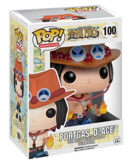 Funko POP! Animation: One Piece Portgas D. Ace - 100