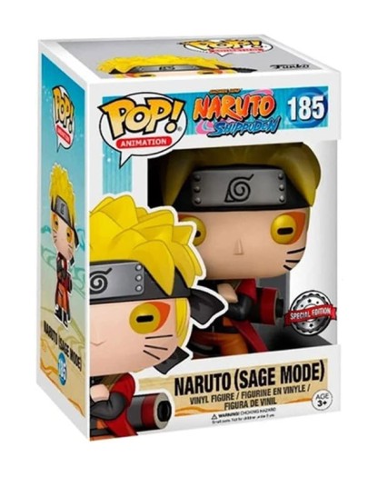 Funko Pop Animation! - Naruto (Sage Mode) (Special Edition) - Figure 185