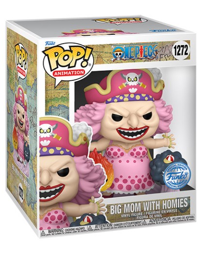 Funko POP! Animation: One Piece Big Mom w/Homies - 1272
