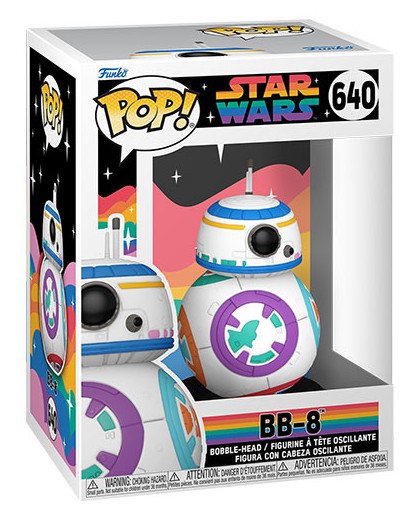 FUNKO POP! - Star Wars -  Pride BB-8 Bobble Figure 640