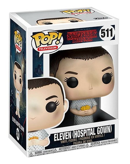 funko pop stranger things eleven hospital gown