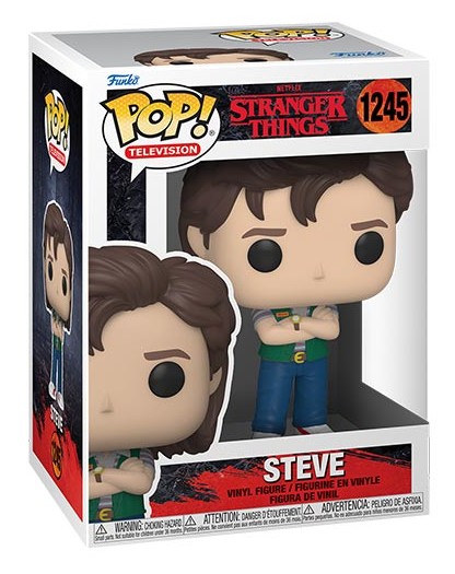 Funko Pop|  Television - Steve - Stranger Things - Figure 1245