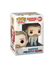 Funko Pop|  Television - Hopper - Stranger Things - Figure 801