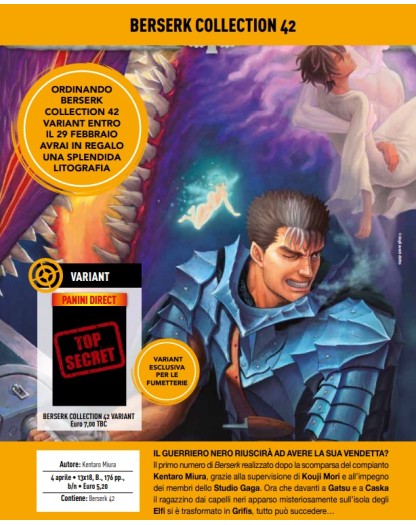 Berserk Collection 42 – Variant – Panini Comics – Italiano