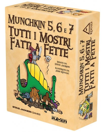 Raven - Munchkin 5, 6 e 7 - Tutti I Mostri Fatti a Fette