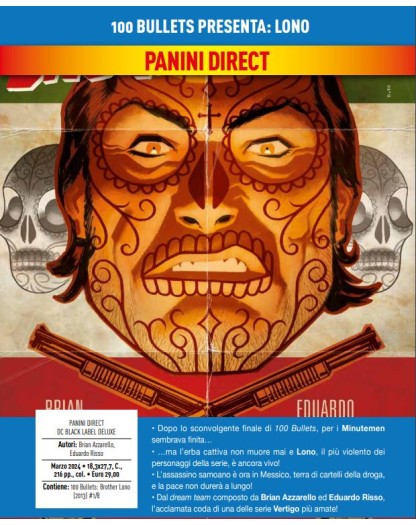 100 Bullets Presenta Lono– DC Deluxe – Panini Comics – Italiano