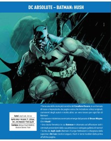 Dc Absolute - Batman: Hush - Panini Comics - Italiano