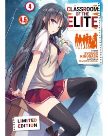 Classroom of the Elite Vol. 4 + 4.5 + Cofanetto + 6 Cartoline + Sovraccopertina –