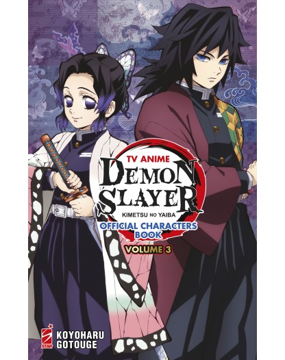 Demon Slayer – Kimetsu No Yaiba – TV Anime Official Characters Book 3 – Edizioni Star Comics – Italiano