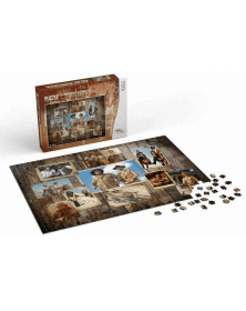 Puzzle -  Bud Spencer & Terence Hill Jigsaw Puzzle Western Photo Wall