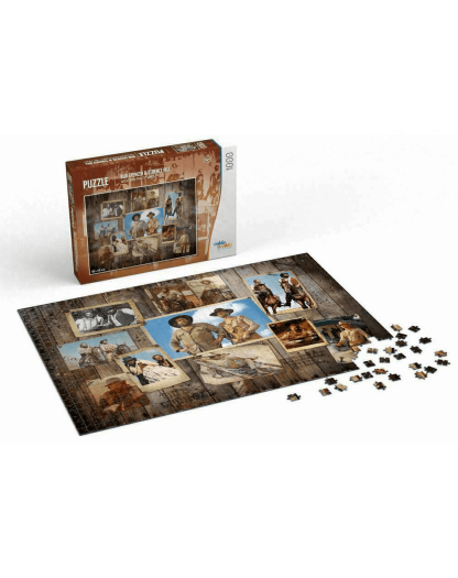 Puzzle -  Bud Spencer & Terence Hill Jigsaw Puzzle Western Photo Wall