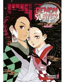 Demon Slayer – Kimetsu No Yaiba – Libro da Colorare 1 – Rosso – Edizioni Star Comics – Italiano