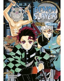 Demon Slayer – Kimetsu No Yaiba – Libro da Colorare 4 – Indaco – Edizioni Star Comics – Italiano