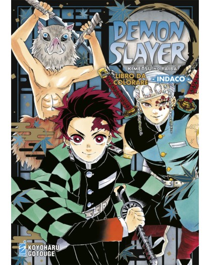 Demon Slayer – Kimetsu No Yaiba – Libro da Colorare 4 – Indaco – Edizioni Star Comics – Italiano