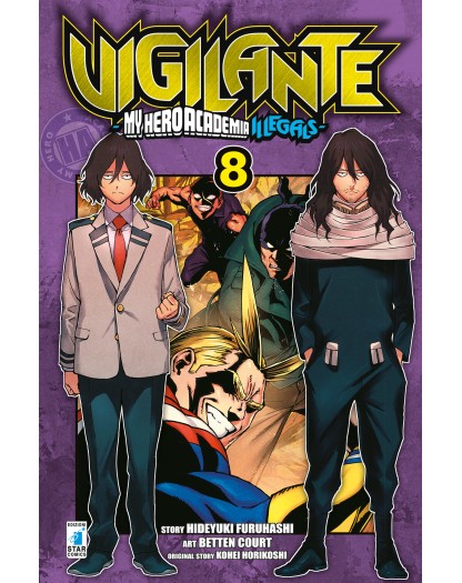 Vigilante – My Hero Academia Illegals 8 – Kappa Extra 256 – Edizioni Star Comics – Italiano