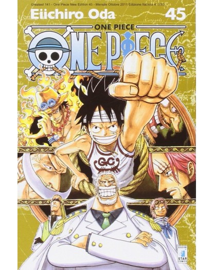One Piece New Edition 45 – Greatest 141 – Edizioni Star Comics – Italiano