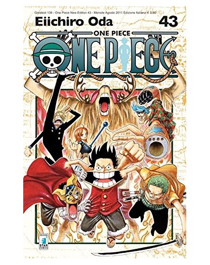 One Piece New Edition 43 – Greatest 139 – Edizioni Star Comics – Italiano