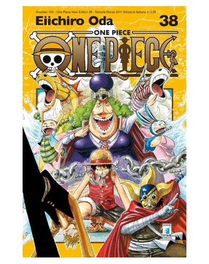 One Piece New Edition 38 – Greatest 134 – Edizioni Star Comics – Italiano