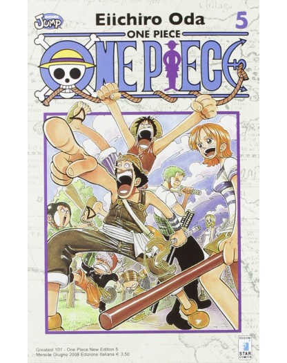 One Piece New Edition 5 – Greates 101 – Edizioni Star Comics – Italiano