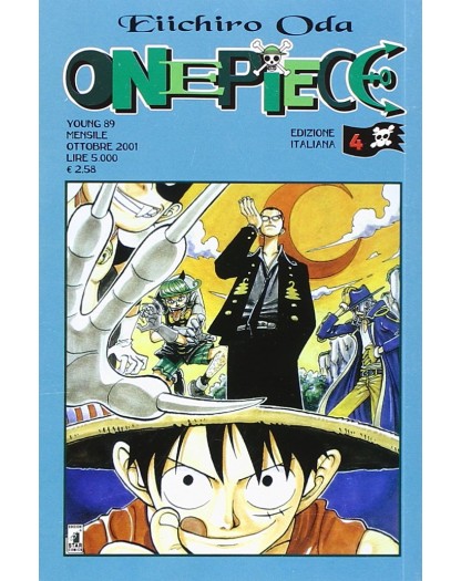 One Piece – Serie Blu 4 – Young 89 – Edizioni Star Comics – Italiano
