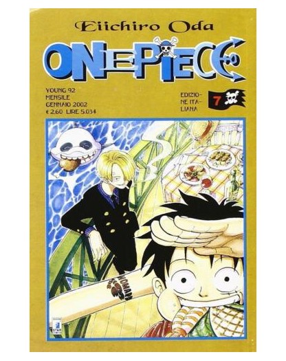One Piece – Serie Blu 7 – Young 92 – Edizioni Star Comics – Italiano