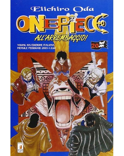 One Piece – Serie Blu 20 – Young 105 – Edizioni Star Comics – Italiano