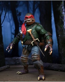 Universal Monsters x Teenage Mutant Ninja Turtles - Action Figure -  Ultimate Raphael as The Wolfman 18 cm - NECA