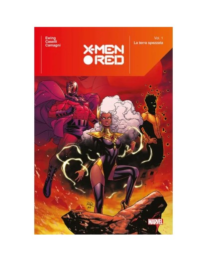 X-MEN Red Vol. 1: La Terra Spezzata – Marvel Deluxe – Panini Comics – Italiano