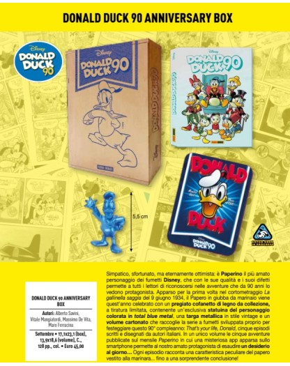 Donald Duck 90 Anniversary Box – Panini Comics – Italiano