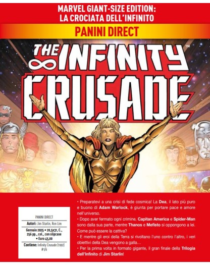 La Crociata dell’Infinito – Marvel Giant-Size Edition – Panini Comics – Italiano