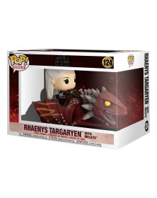 House of the Dragon POP! Rides Deluxe Vinyl Rhaenys Targaryen with Meleys 9 cm - Funko Pop