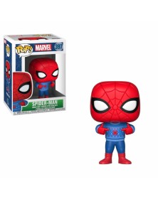 Marvel Comics POP! Marvel Holiday Vinyl Bobble-Head Spider-Man (Ugly Sweater) 9 cm - Funko Pop