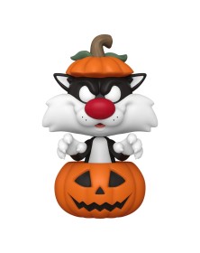 Looney Tunes POP! Television Vinyl Figure Halloween Sylvester with Pumpkin 9 cm - Funko Pop - Figure 1675