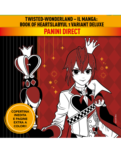 Twisted-Wonderland – Il Manga: Book Of Heartslabyul 1 Variant Deluxe – Panini Comics – Italiano