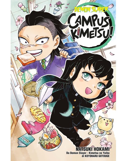 Demon Slayer – Campus Kimetsu! Vol. 4 – Edizioni Star Comics – Italiano