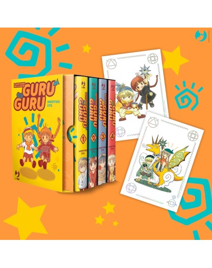 Guru Guru Cofanetto Box 1 (Vol. 1-4) – Jpop – Italiano