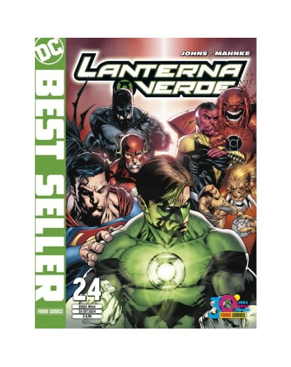 Lanterna Verde di Geoff Johns 24 – DC Best Seller Nuova Serie  – Panini Comics – Italiano
