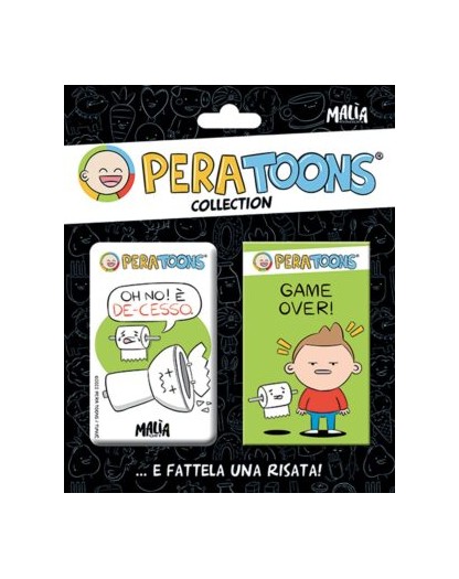Pera Toons – Game Over! – Con Magnete e 24 pagine tutte da ridere – Pon Pon Edizioni – Italiano