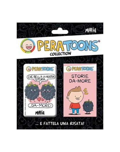 Pera Toons – Storie Da-More – Con Magnete e 24 pagine tutte da ridere – Pon Pon Edizioni – Italiano