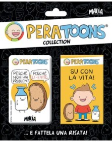 Pera Toons – Su Con La Vita! – Con Magnete e 24 pagine tutte da ridere – Pon Pon Edizioni – Italiano