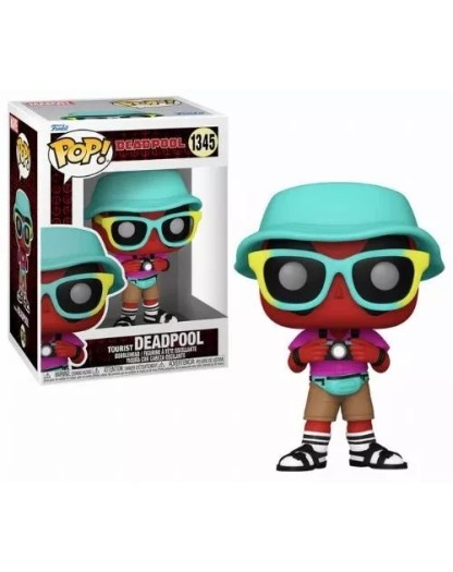 Funko Pop! -  Deadpool  - Tourist Deadpool - Figure 1345
