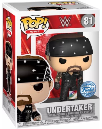 Funko Pop! WWE POP! - Undertaker - Special Edition - Figure 81