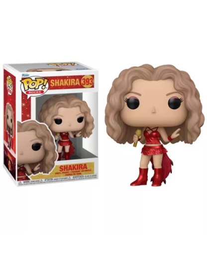 Funko Pop! POP Rocks! - Shakira  - Figure 393