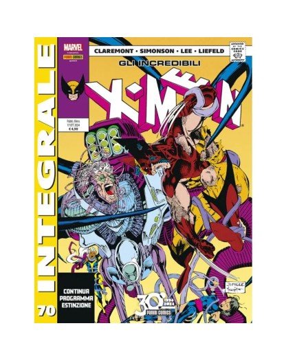 Gli Incredibili X-Men di Chris Claremont 70 – Marvel Integrale – Panini Comics – Italiano