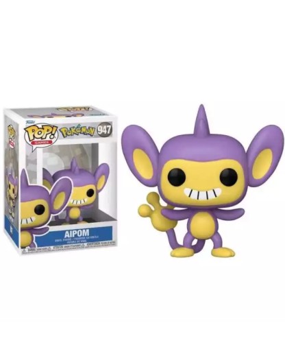 funko pop games pokemon aipom capumain griffel 947 vinyl figure